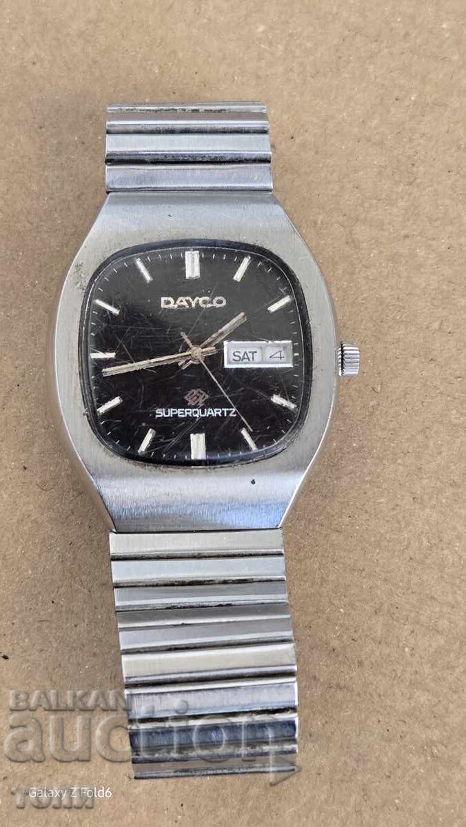 DAYCO QUARTZ SWISS MADE ΣΠΑΝΙΟ ΔΕΝ ΞΕΡΩ ΑΝ ΛΕΙΤΟΥΡΓΕΙ BZC !!!