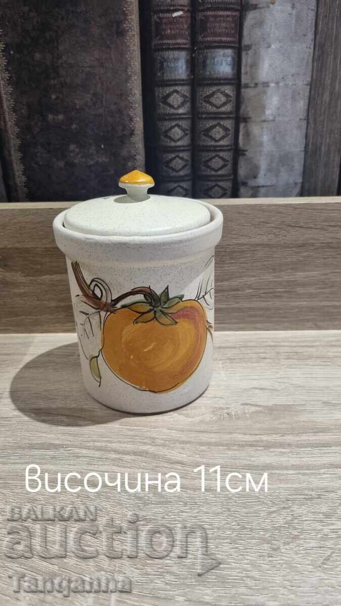 Ζαχαριέρα με καπάκι