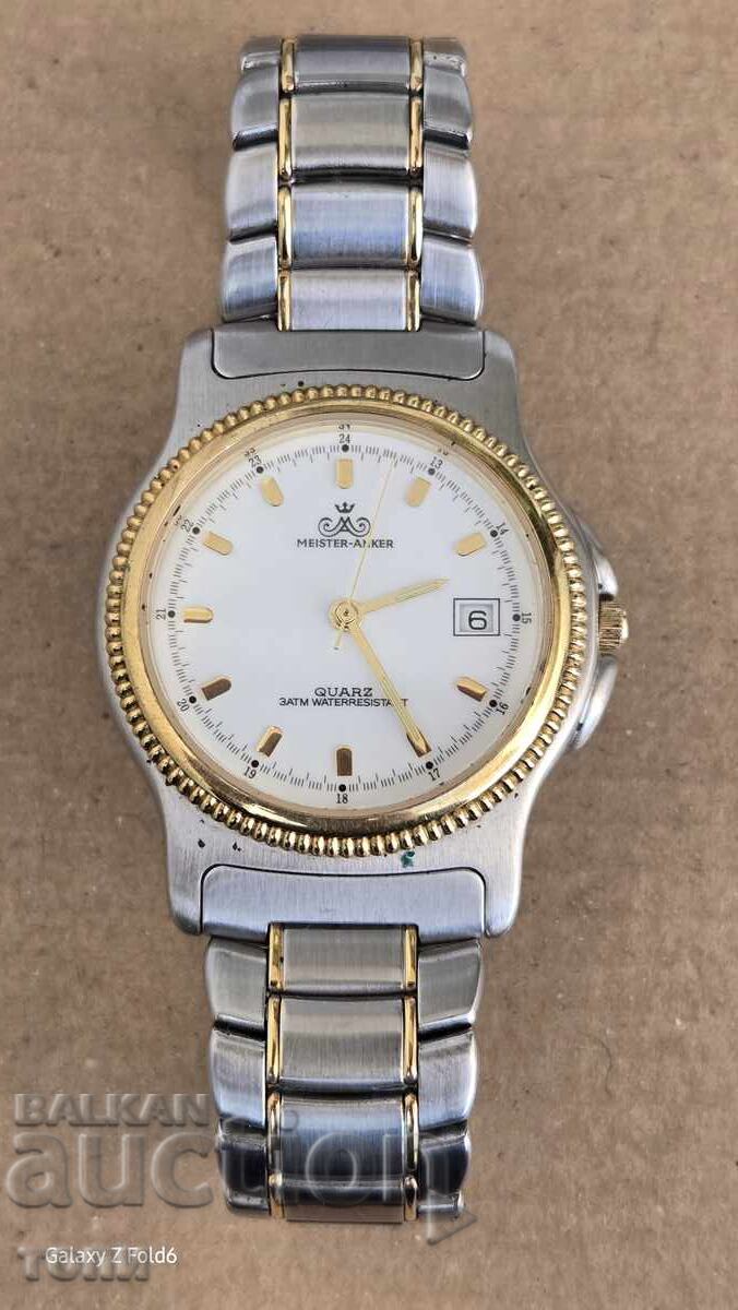 MEISTER ANKER QUARTZ RARE, I DON'T KNOW IF IT WORKS, WITHOUT CASE! with price 8.02 BGN | € 4.10