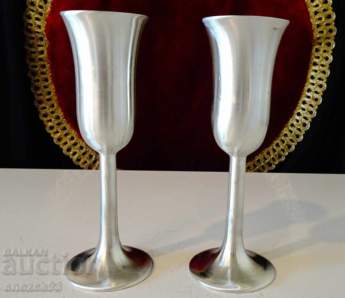 Pahar de cristal, cupă pe picior Praego Edles, 2 bucăți Pahar de cristal, cupă pe picior Praego Edles, 2 bucăți