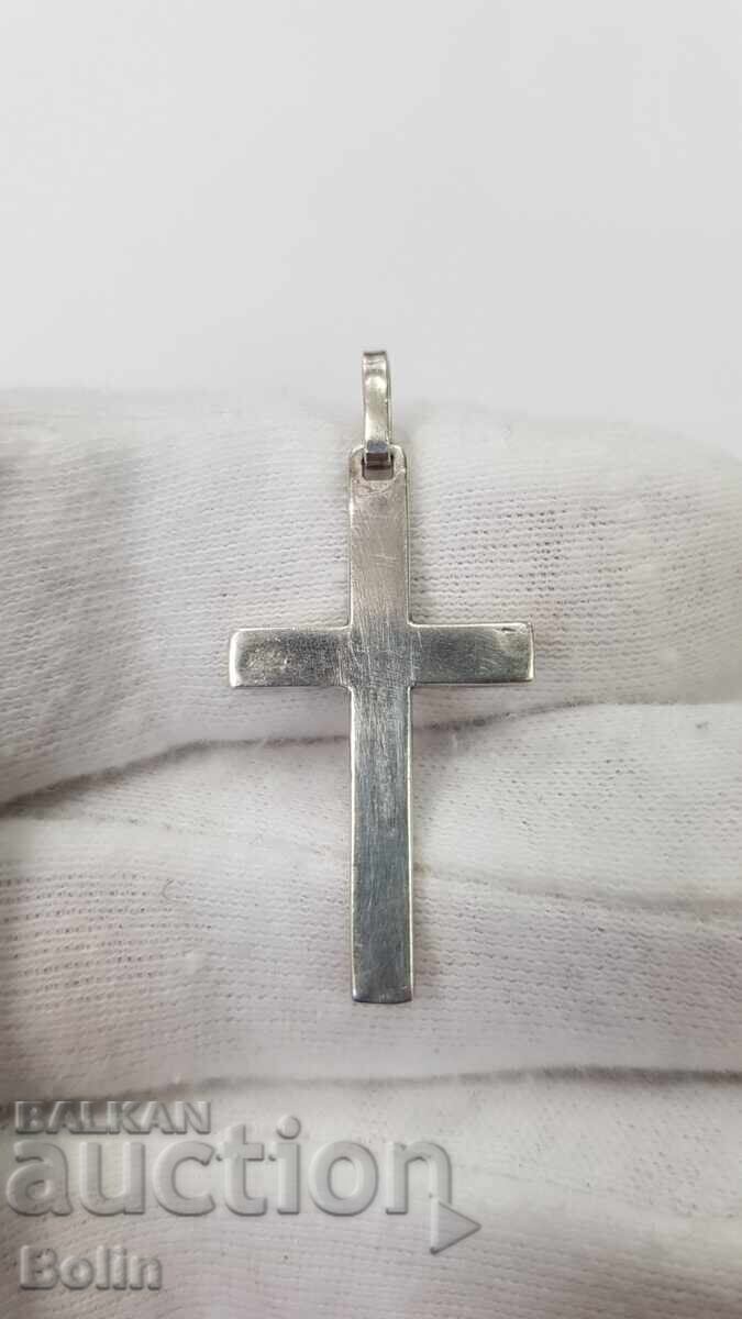 Παράδοση Όμορφος ασημένιος σταυρός, σταυρουδάκι με φίλντισι Ευρώπη Παράδοση Όμορφος ασημένιος σταυρός, σταυρουδάκι με φίλντισι Ευρώπη