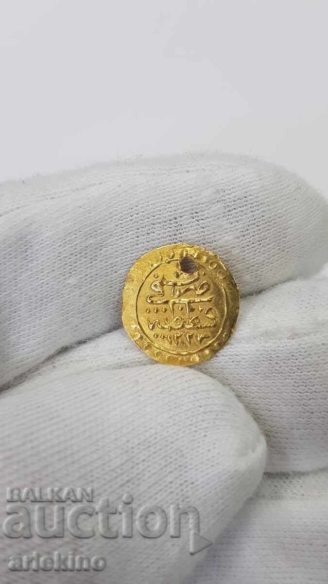 Old Turkish, Ottoman gold coin, high karat! Old Turkish, Ottoman gold coin, high karat!