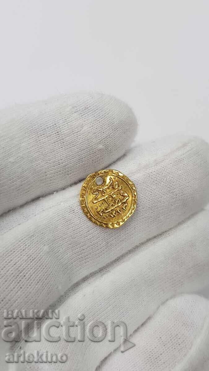 Delivery of Old Turkish, Ottoman gold coin, high karat!