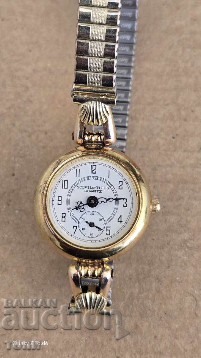 TITUS SWISS MADE QUARTZ ΣΠΑΝΙΟ ΔΕΝ ΞΕΡΩ ΑΝ ΛΕΙΤΟΥΡΓΕΙ ΒΖΤ !!!! με τιμή 13.55 BGN | € 6.93