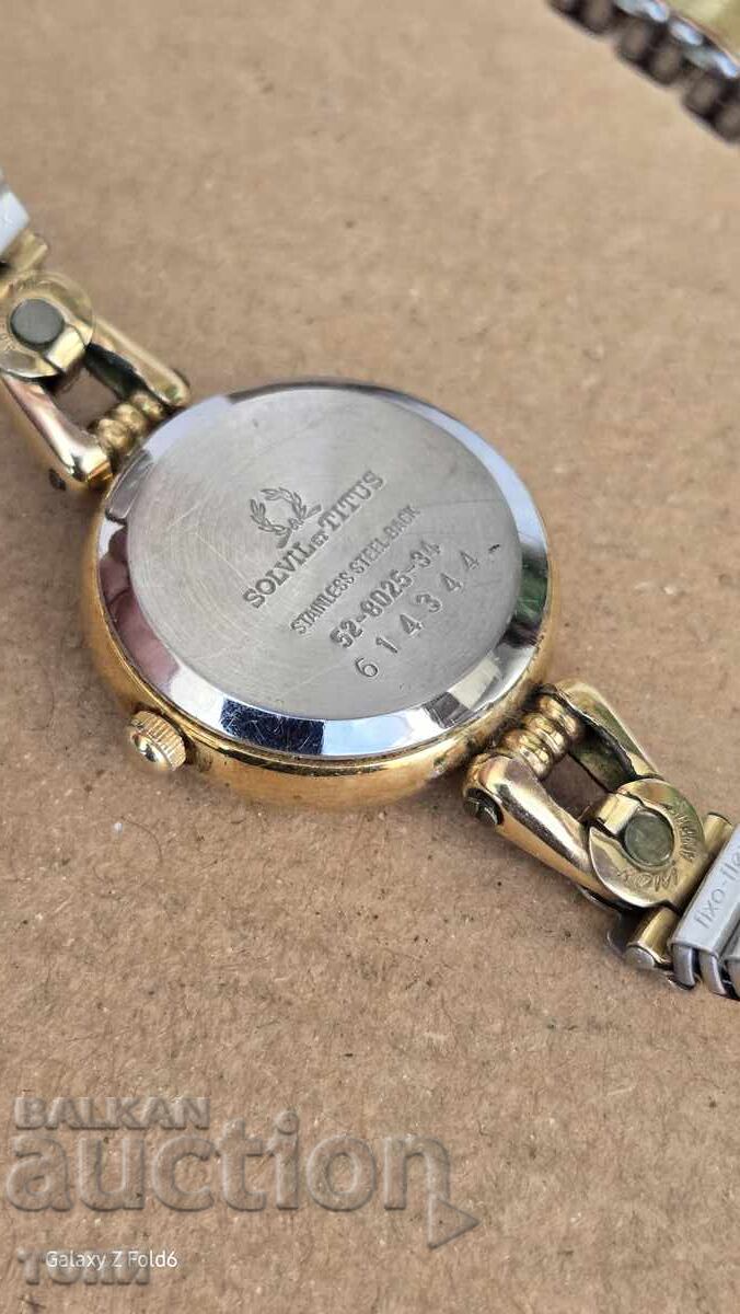 Δημοπρασία TITUS SWISS MADE QUARTZ ΣΠΑΝΙΟ ΔΕΝ ΞΕΡΩ ΑΝ ΛΕΙΤΟΥΡΓΕΙ ΒΖΤ !!!!