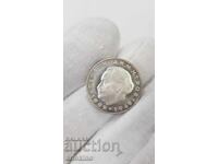 Rare Silver Commemorative Coin 2 BGN Georgi Dimitrov 1964