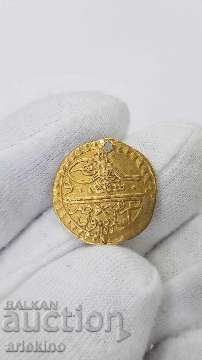 Early Turkish, Ottoman gold coin high karat 2.53 grams Early Turkish, Ottoman gold coin high karat 2.53 grams
