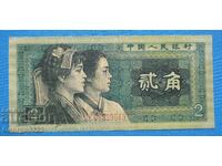 China 1980 2 jiao China