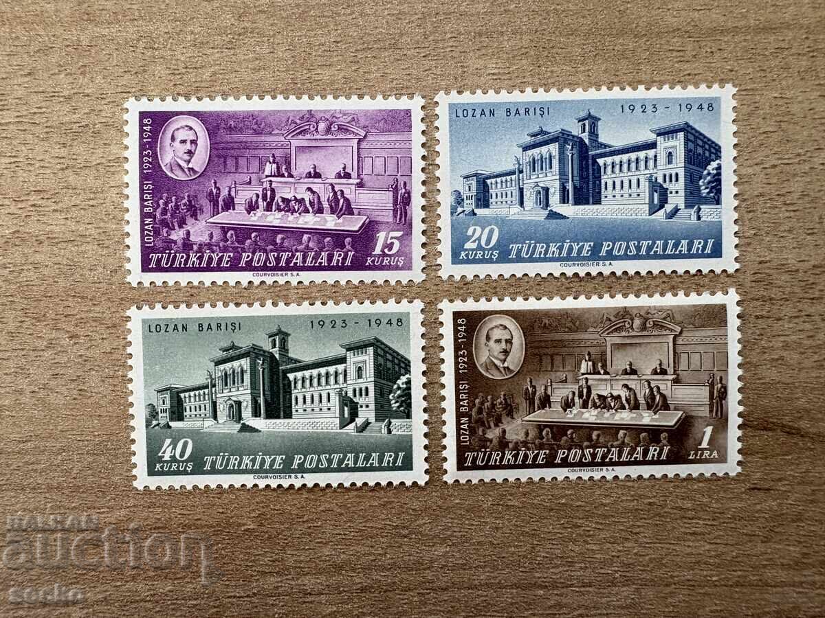 Турция - 25 г. от Лозанския договор (1948) MNH