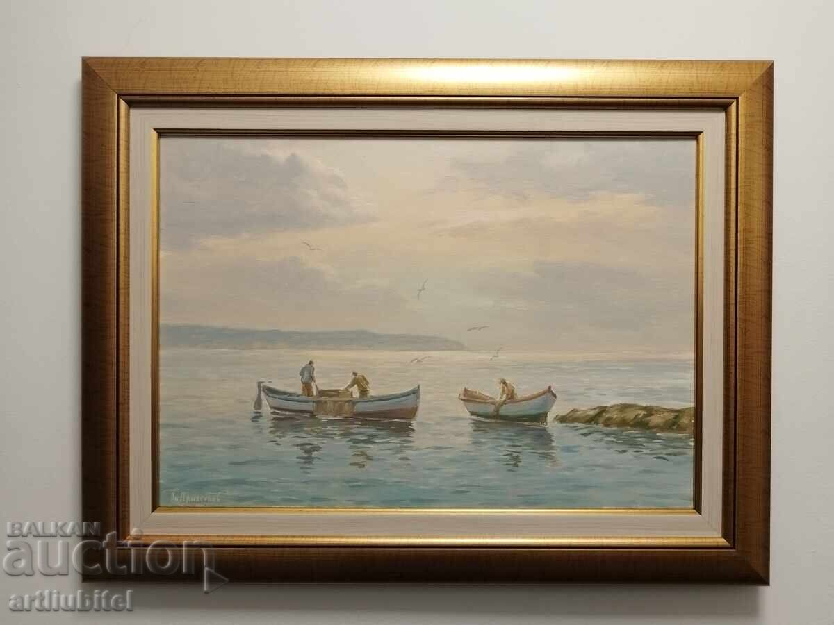 Anatoli Panagonov - oil paints on canvas, 48 x 63 cm Anatoli Panagonov - oil paints on canvas, 48 x 63 cm