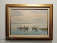 Anatoli Panagonov - oil paints on canvas, 48 x 63 cm