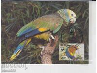 Ταχυδρομική κάρτα MAX FDC ΠΑΠΑΓΑΛΟΙ ΠΟΥΛΙΑ WWF