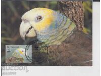 Ταχυδρομική κάρτα MAX FDC ΠΑΠΑΓΑΛΟΙ ΠΟΥΛΙΑ WWF