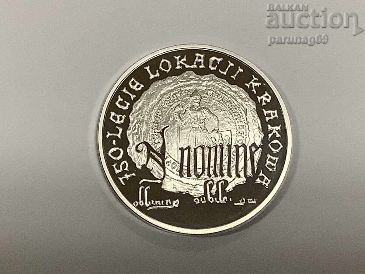 Poland 10 Zloty 2007 Year UNC Silver 0.925 Poland 10 Zloty 2007 Year UNC Silver 0.925