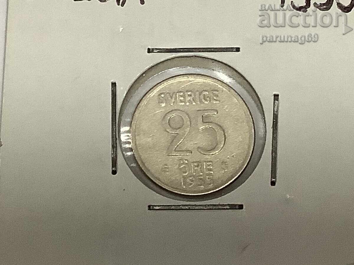 Σουηδία 25 ιορε 1955 ασήμι 0.400 Σουηδία 25 ιορε 1955 ασήμι 0.400