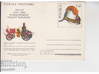 Postcard FDC FIRE TRUCK