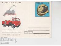 Postcard FDC FIRE TRUCK