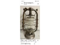 Lampă veche germană cu gaz