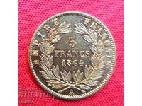 5 Francs 1864 A France (5 Francs France) (Gold) COMPARE
