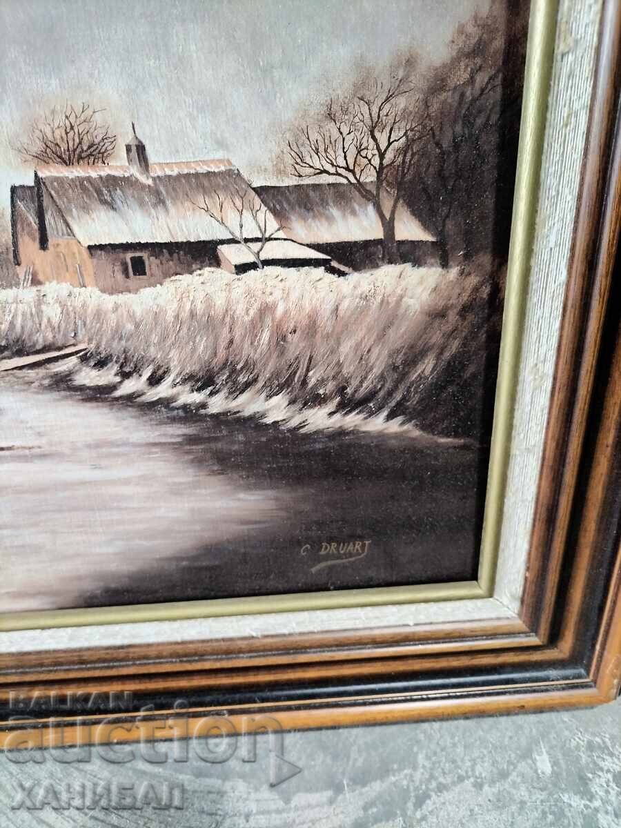 ΑΥΘΕΝΤΙΚΟΣ ΠΙΝΑΚΑΣ ΛΑΔΙ ΣΕ ΚΑΜΒΑ με τιμή 150.00 BGN | € 76.69 ΑΥΘΕΝΤΙΚΟΣ ΠΙΝΑΚΑΣ ΛΑΔΙ ΣΕ ΚΑΜΒΑ με τιμή 150.00 BGN | € 76.69