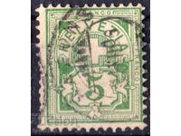 Switzerland 1906 - "Cross on/over denomination" - Classic, stamp