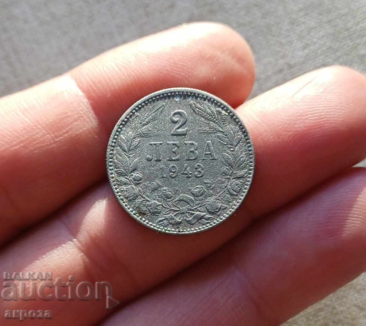 2 BGN 1943 2 BGN 1943