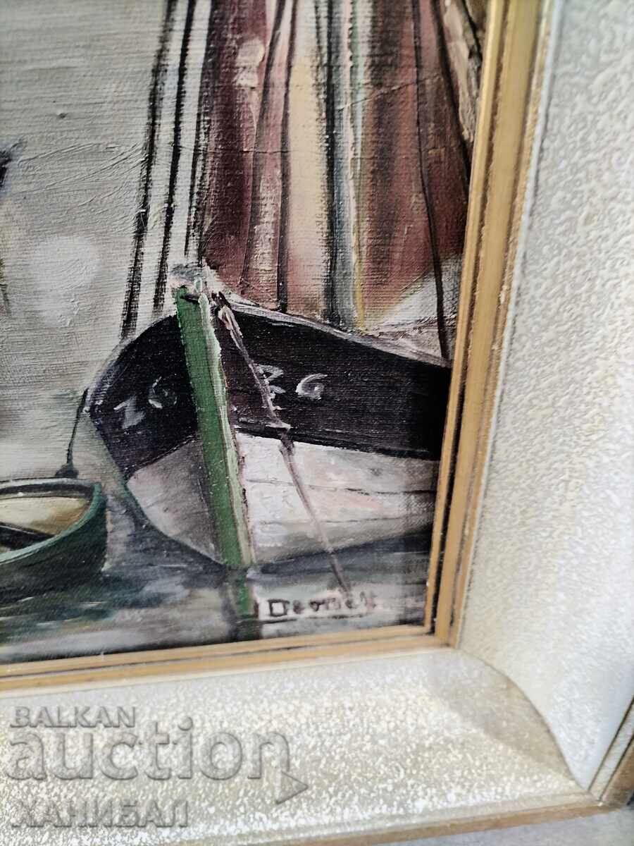 Аукцион КРАСИВА АВТОРСКА КАРТИНА МАСЛЕНИ БОИ ВЪРХУ ПЛАТНО Аукцион КРАСИВА АВТОРСКА КАРТИНА МАСЛЕНИ БОИ ВЪРХУ ПЛАТНО