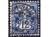 Switzerland 1906 - "Cross on/over denomination" - Classic, stamp