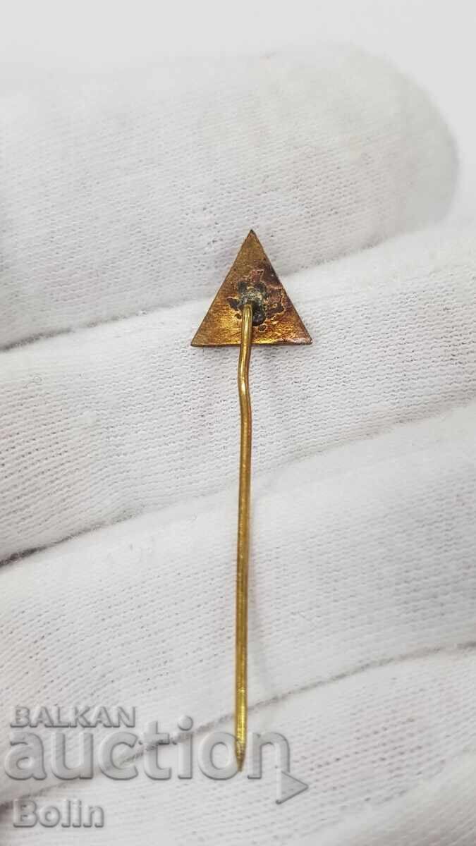 Δημοπρασία Σπάνιο τσαρικό πατριωτικό σήμα, κονκάρδα με τη βουλγαρική τρίχρωμη σημαία Δημοπρασία Σπάνιο τσαρικό πατριωτικό σήμα, κονκάρδα με τη βουλγαρική τρίχρωμη σημαία