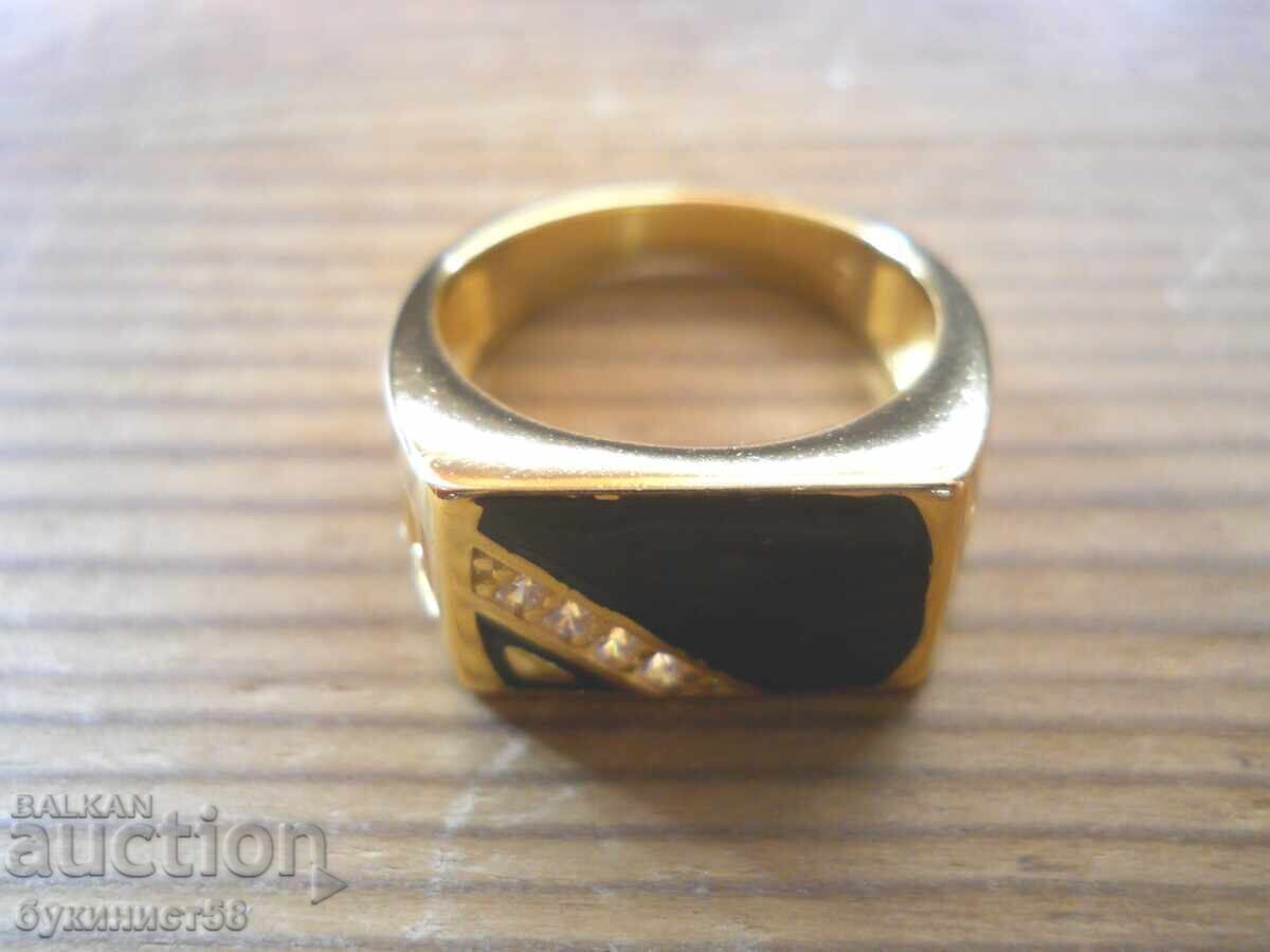 Inel din argint placat cu aur cu motive celtice cu preț € 18.70 | 36.57 BGN