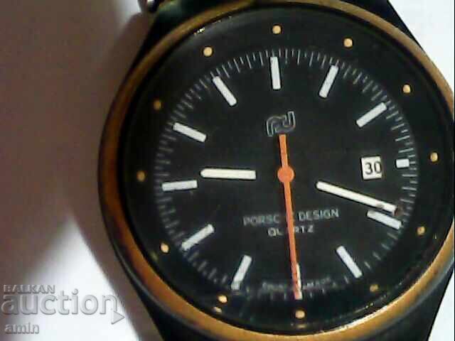 Auction  Old beautiful Swiss 4-hour watch PORSCH DESIGN for ladies