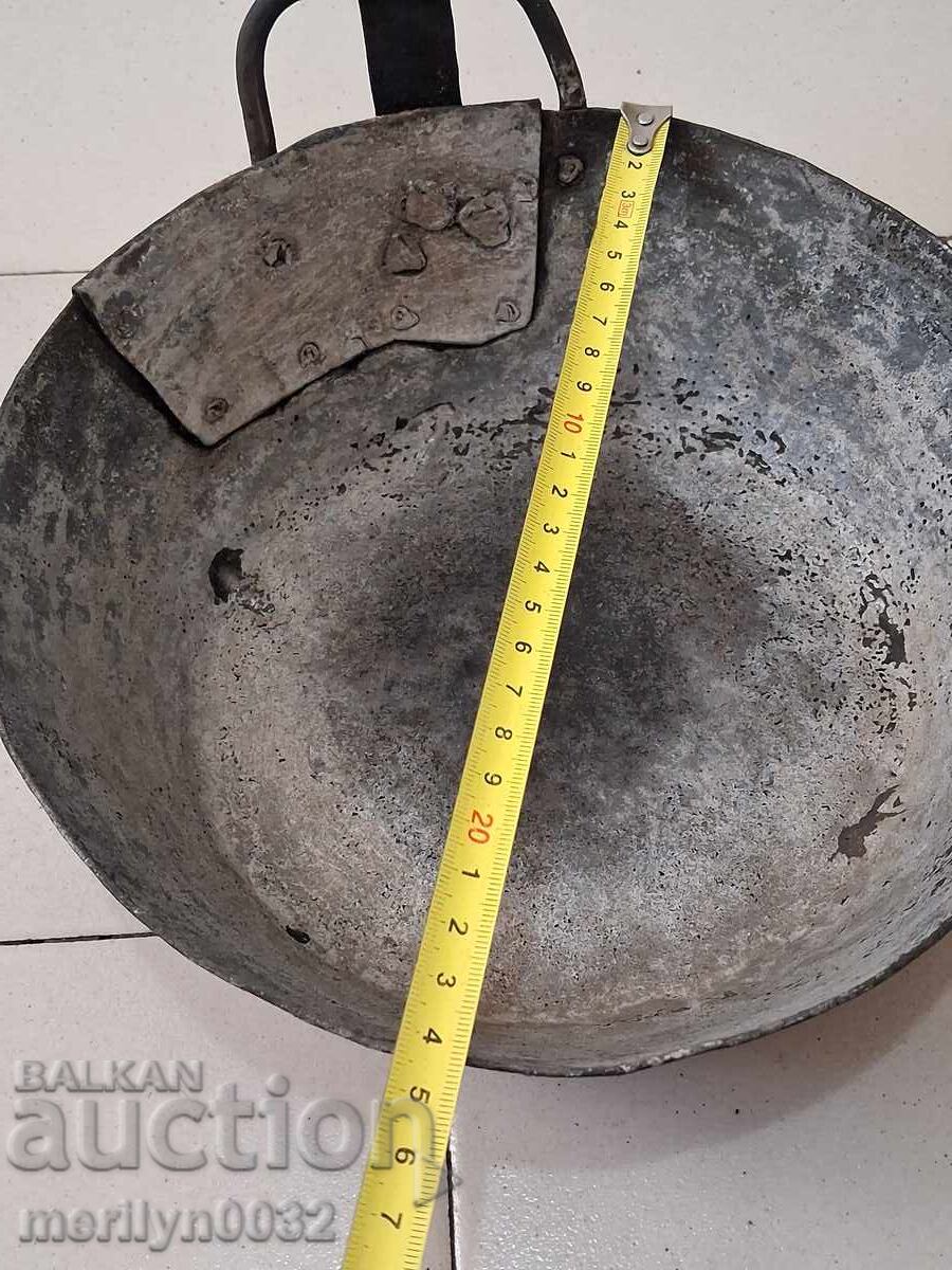 Παράδοση Μέλι τηγάνι, χάλκινο σκεύος, χάλκινο δοχείο