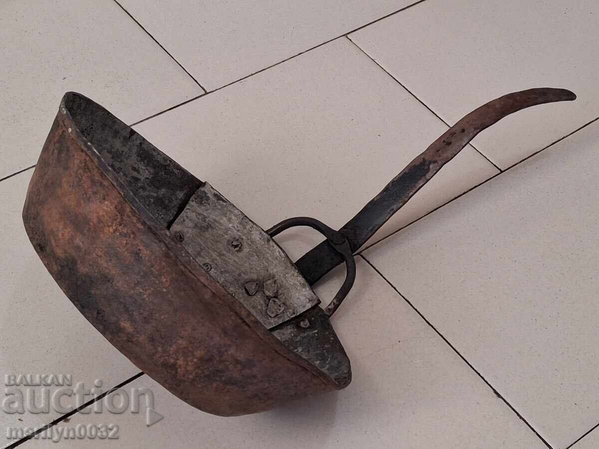 Μέλι τηγάνι, χάλκινο σκεύος, χάλκινο δοχείο - 5