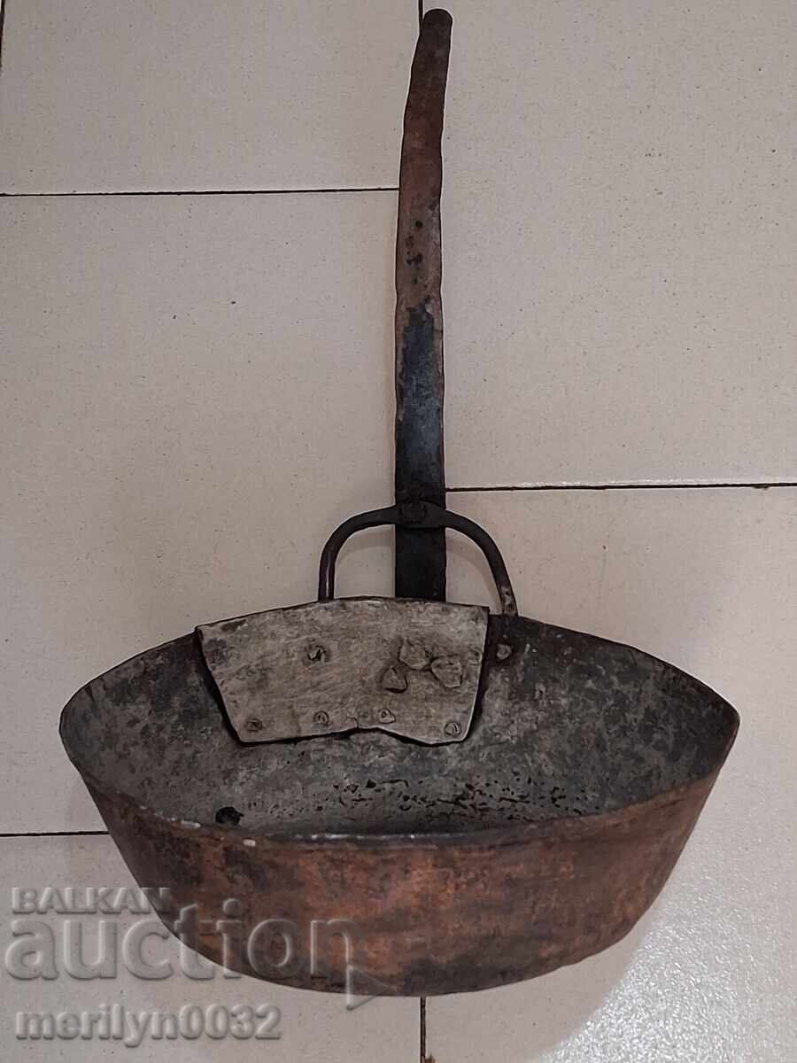 Μέλι τηγάνι, χάλκινο σκεύος, χάλκινο δοχείο - 7