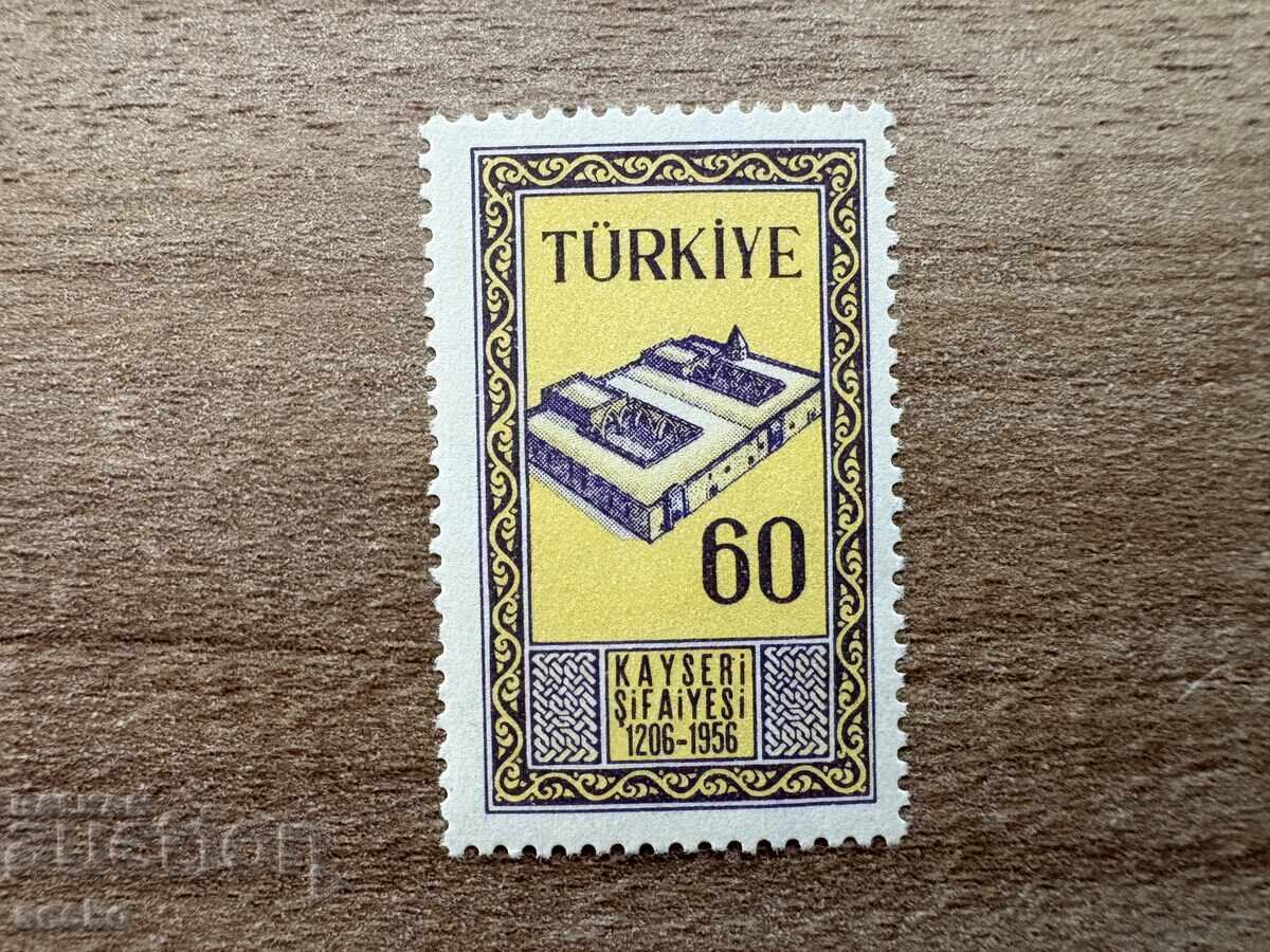 Τουρκία - 750 γρ. νοσοκομείο στην Καισάρεια (1956) MNH Τουρκία - 750 γρ. νοσοκομείο στην Καισάρεια (1956) MNH