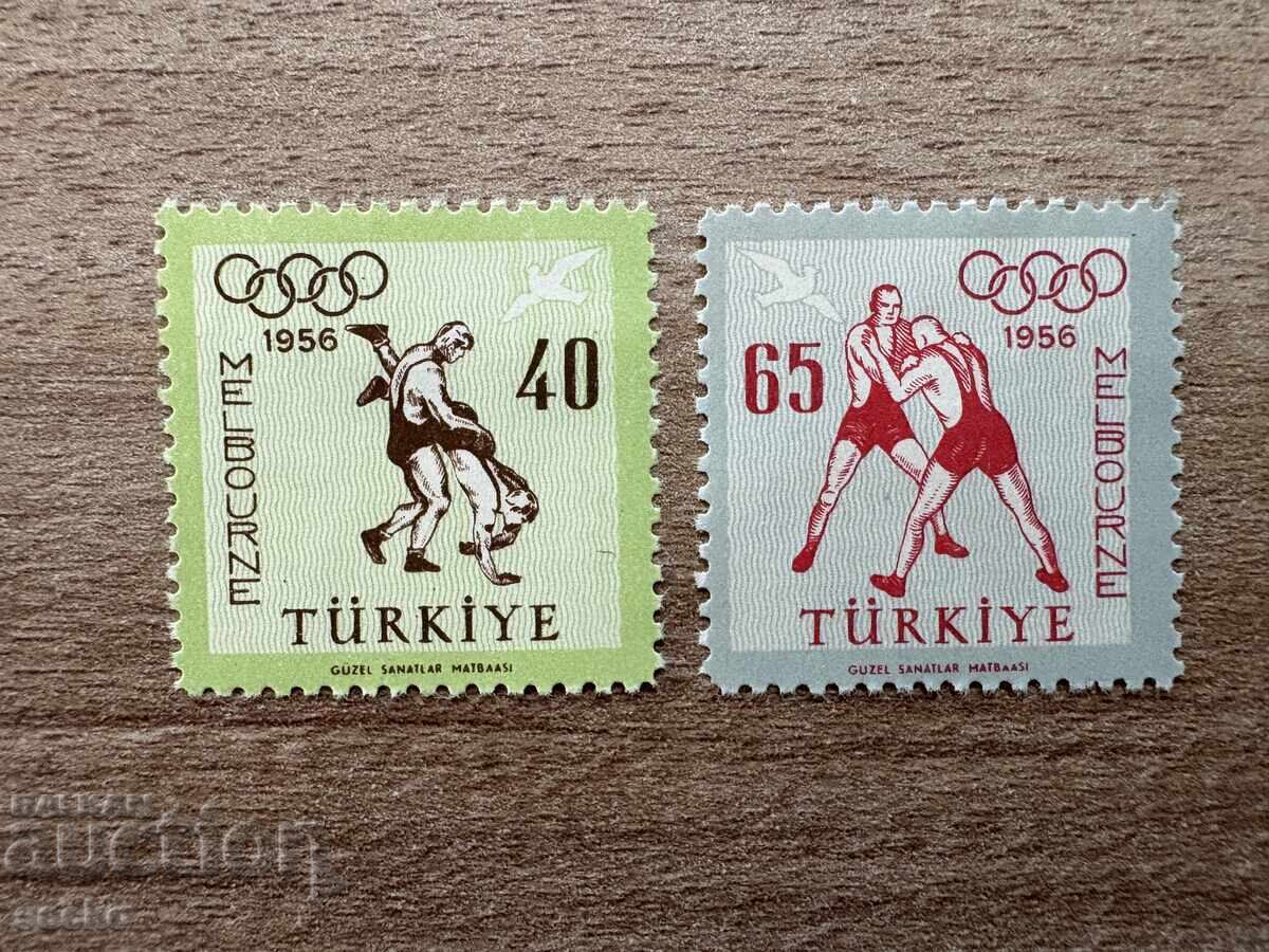 Τουρκία - Ολυμπιακοί Αγώνες, Μελβούρνη, Αυστραλία (1956) MNH Τουρκία - Ολυμπιακοί Αγώνες, Μελβούρνη, Αυστραλία (1956) MNH
