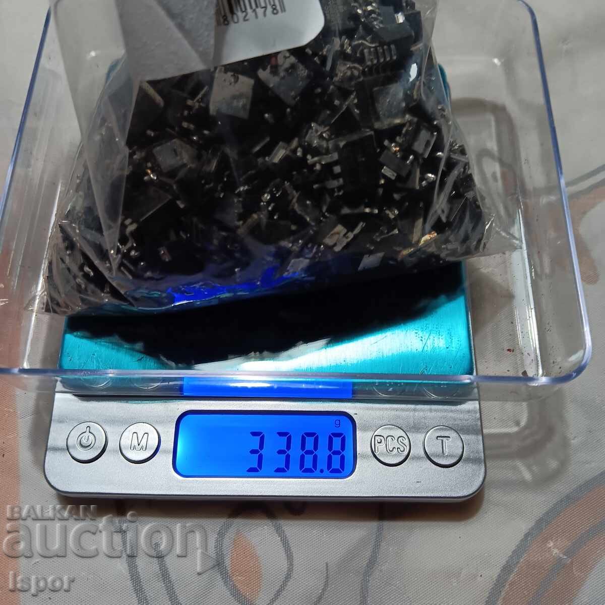 Τρανζίστορ από μητρικές πλακέτες 338 γρ με τιμή 20.00 BGN | € 10.23