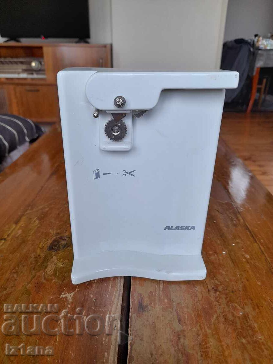 Knife sharpener, can opener Alaska