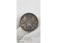 Collectible Silver Coin 5 Francs 1875 Belgium