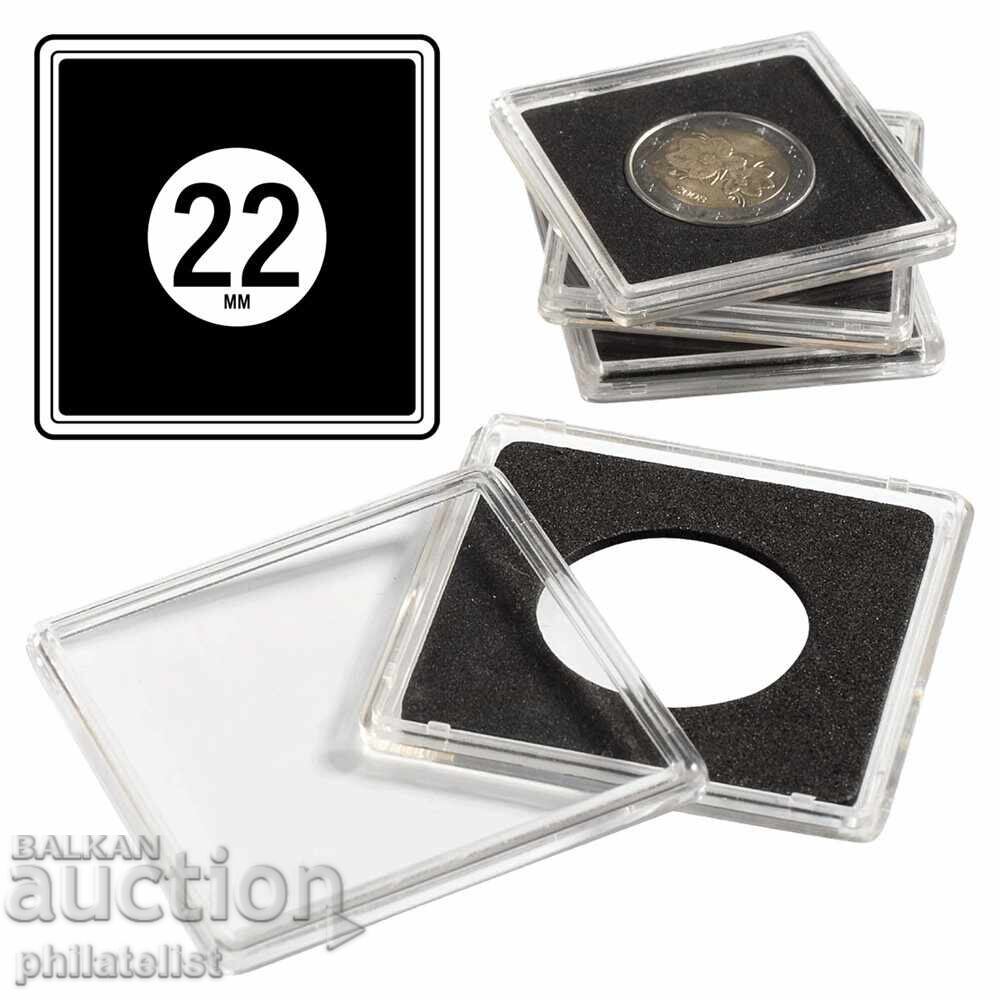 Квадратни капсули QUADRUM за 100 Куруша Ататюрк , 10 бр. Квадратни капсули QUADRUM за 100 Куруша Ататюрк , 10 бр.