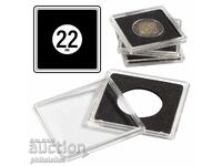 Capsule QUADRUM pătrate pentru 100 Kuruş Atatürk, 10 buc