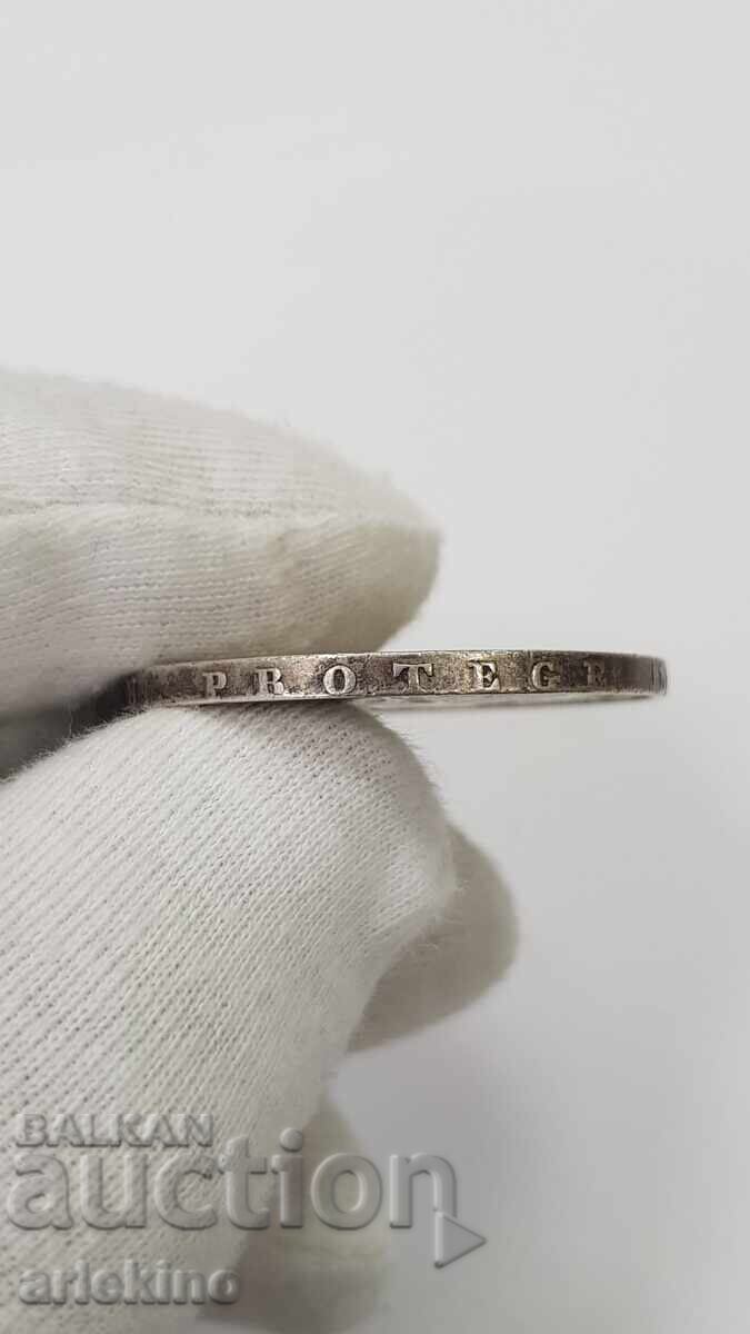 Auction Collectible Silver Coin 5 Francs 1868 Belgium Auction Collectible Silver Coin 5 Francs 1868 Belgium