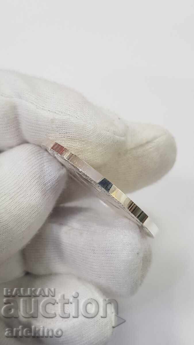 Collectible Silver, Gold-plated Coin, Medal France 999 AD - 6