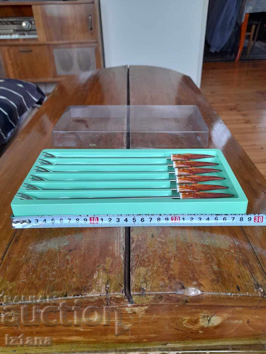 Old fondue forks - 5