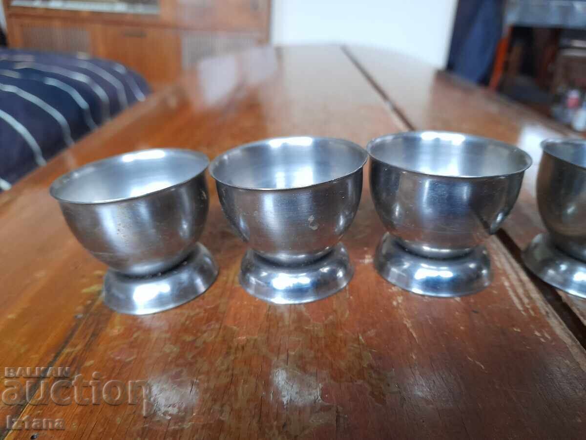 Old cups, egg cups with price 37.00 BGN | € 18.92