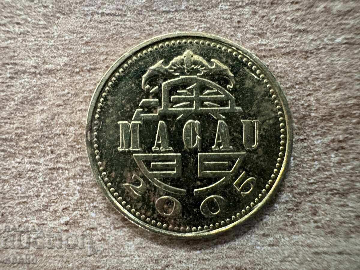 Μακάο - 10 αβός (2005) με τιμή 0.55 BGN | € 0.28 Μακάο - 10 αβός (2005) με τιμή 0.55 BGN | € 0.28