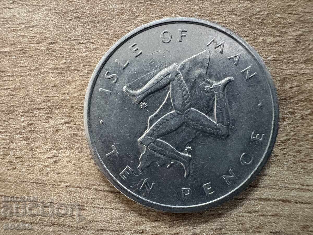 Νήσος Μαν - 10 πένες (1976) Νήσος Μαν - 10 πένες (1976)