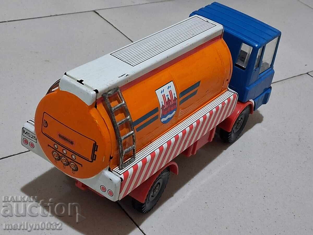 Γερμανικό μεταλλικό παιχνίδι αυτοκίνητο φορτηγό Ανατολικής Γερμανίας - 5