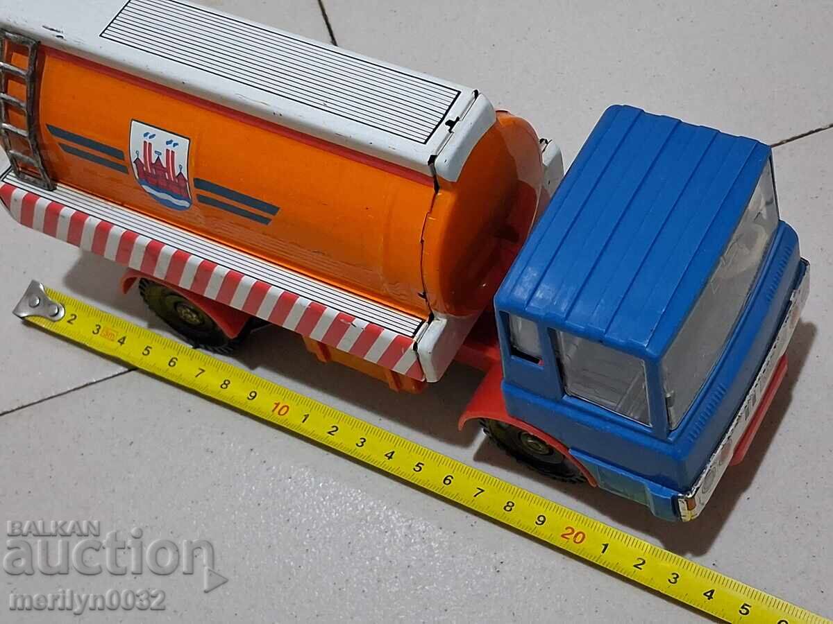 Γερμανικό μεταλλικό παιχνίδι αυτοκίνητο φορτηγό Ανατολικής Γερμανίας - 7