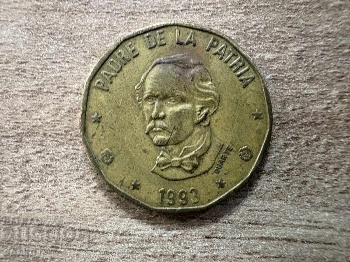 Δομινικανή Δημοκρατία - 1 πέσο (1993) με τιμή 0.25 BGN | € 0.13 Δομινικανή Δημοκρατία - 1 πέσο (1993) με τιμή 0.25 BGN | € 0.13